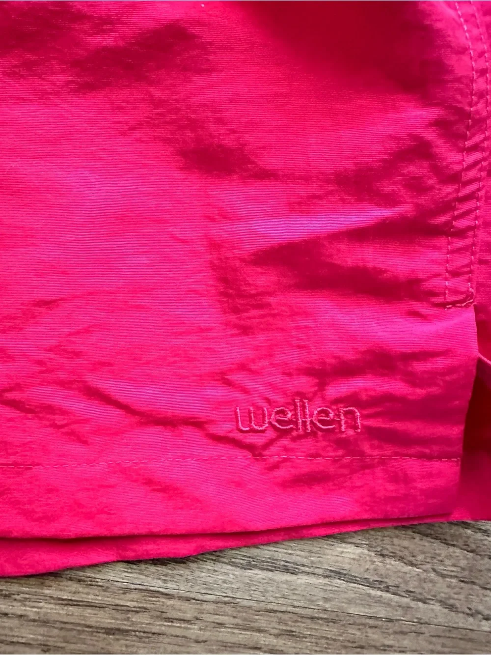 Wellen Bright Red Men's Swim Trunks Drawstring Size XL Made in USA